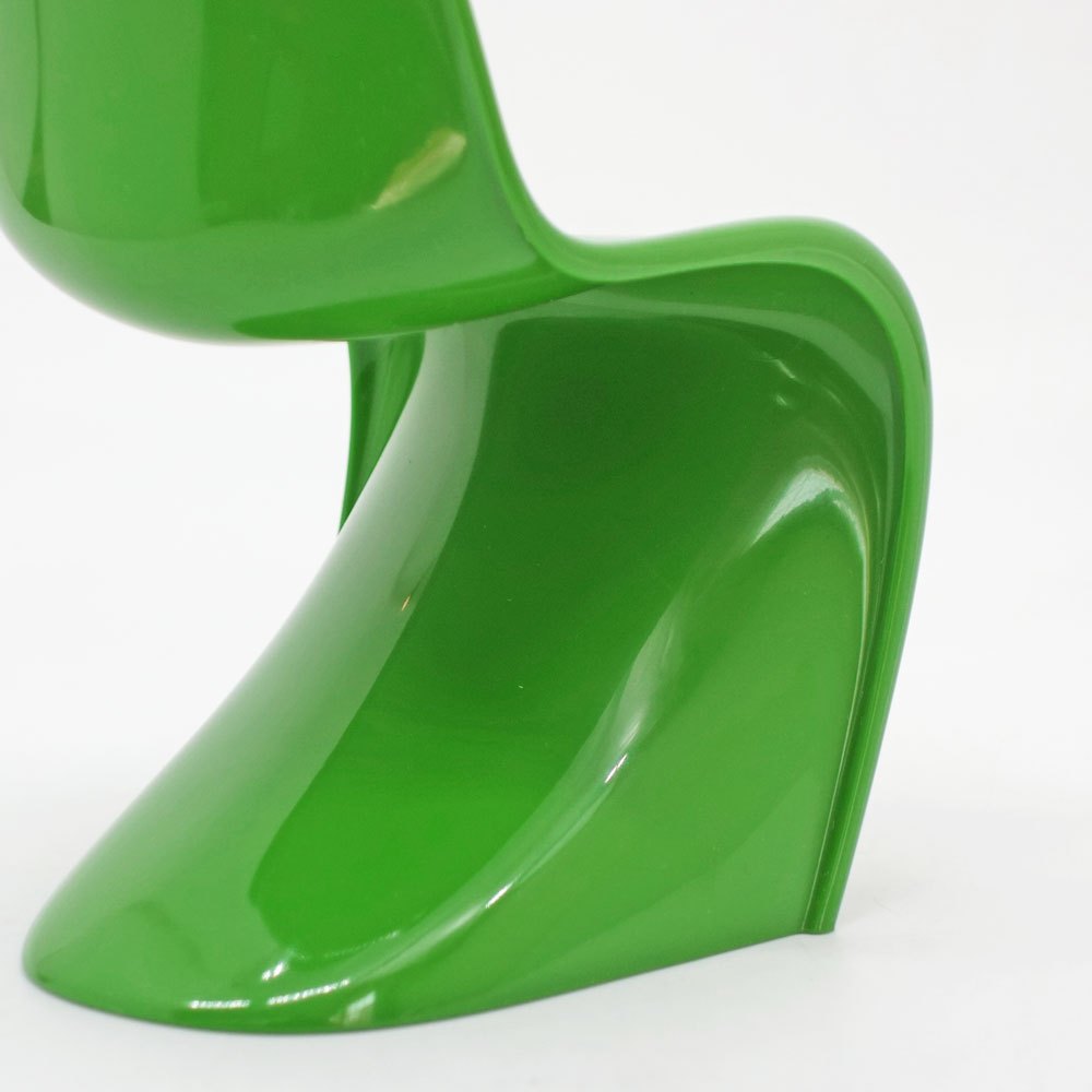 ヴィトラ デザインミュージアム Vitra Design Museum ミニチュアコレクション パントンチェア 1/6スケール 限定カラー グリーン ●