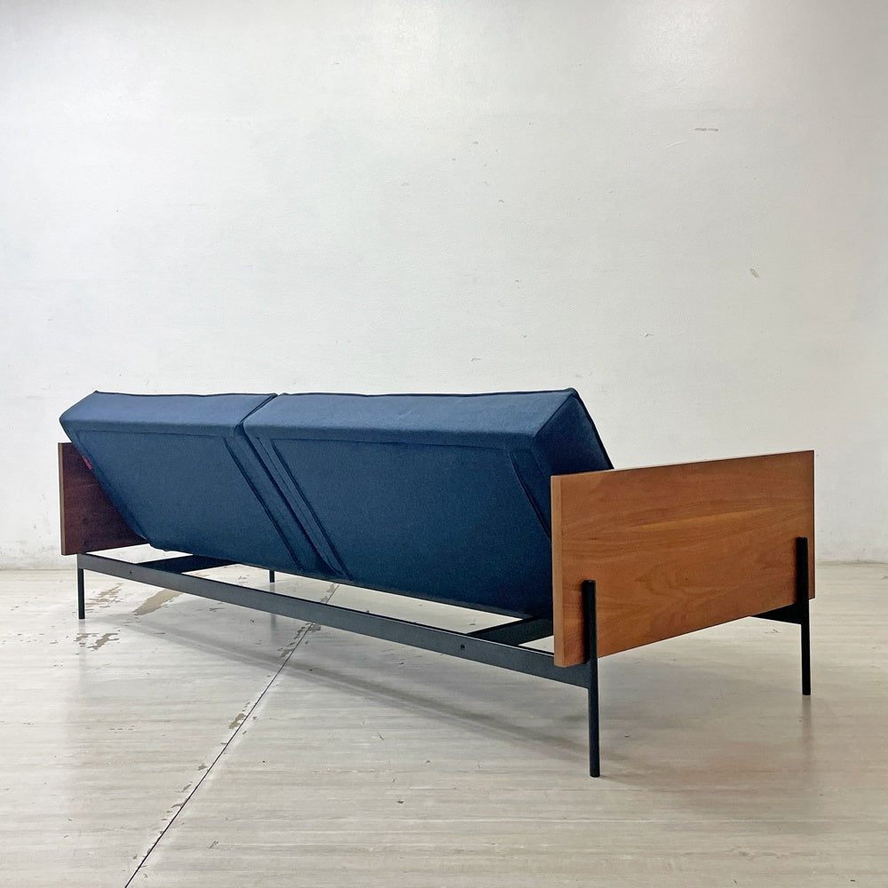 イノベーション・リビング INNOVATION LIVING スプリットバック ラウゲ 3Pリクライニング ソファ SPLITBACK LAUGE SOFA ウォールナット Per Weiss 北欧 ●