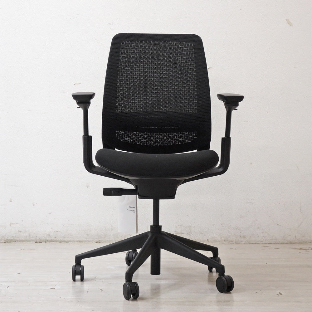 スチールケース Steelcase シリーズ2 Series2 デスクチェア OAチェア ブラック ●