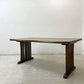 大川家具 鎌倉 ダイニングテーブル  オーク材 シンプルデザイン W160cm ●