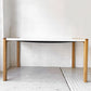 ベラコンテ bellacontte ブリッジ ダイニングテーブル W140cm DHラミネートｘオーク材 モダンデザイン 廃盤 参考定価￥151,000- ★