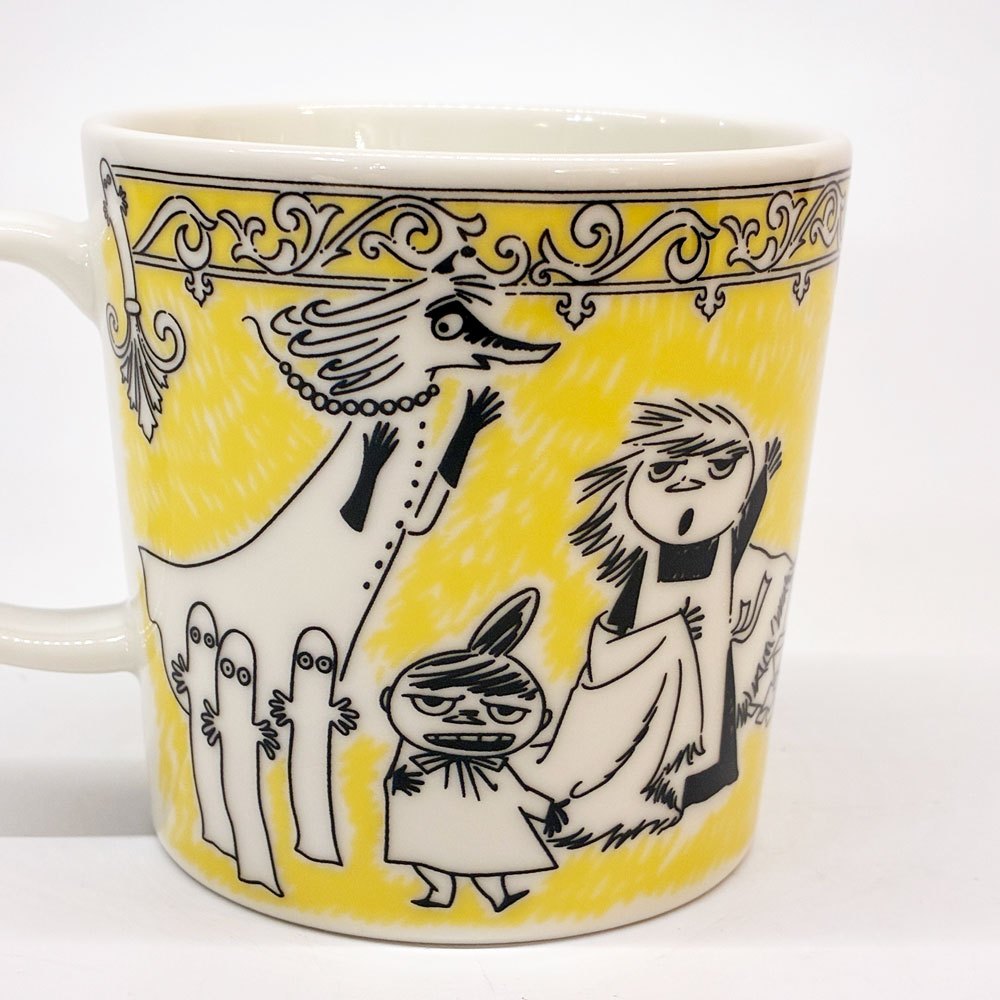 アラビア ARABIA ムーミン MOOMIN オペラ マグカップ スコープ別注 25周年記念品 トーベ・ヤンソン 北欧食器 定価￥5.500- ★