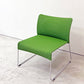 ヴィトラ Vitra ソフトシムチェア Soft Sim chair ラウンジチェア スタッキングチェア 3Dニット素材 × スチールフレーム グリーン ジャスパーモリソン ●