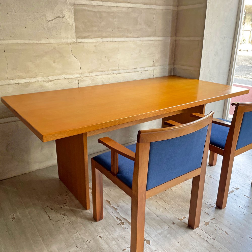 アルフレックス arflex ボンテ BONTE ダイニングテーブル オーク材 チニ・ボエリ Cini Boeri w180cm イタリアモダンデザイン