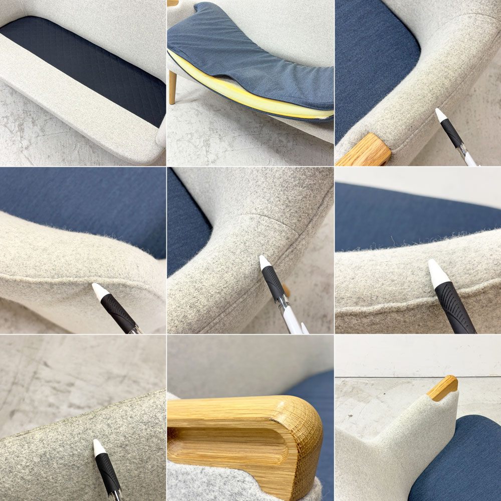 カールハンセン＆サン Carl Hansen & Son CH72 ミニベアソファ 2Pソファ オーク材 オイル仕上げ ハンス・J・ウェグナー 定価￥884,400- ●