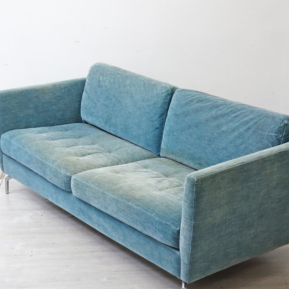 ボーコンセプト Bo Concept オオサカ Osaka 2.5シーター ソファ アルミ脚 ファブリック Anders Nørgaard 北欧モダン 現状品 ●