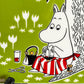 アラビア ARABIA ムーミンデコツリー MOOMIN DECO TREE 陶板 プレート ムーミンママ トーベ・ヤンソン フィンランド 北欧食器 廃番 ■