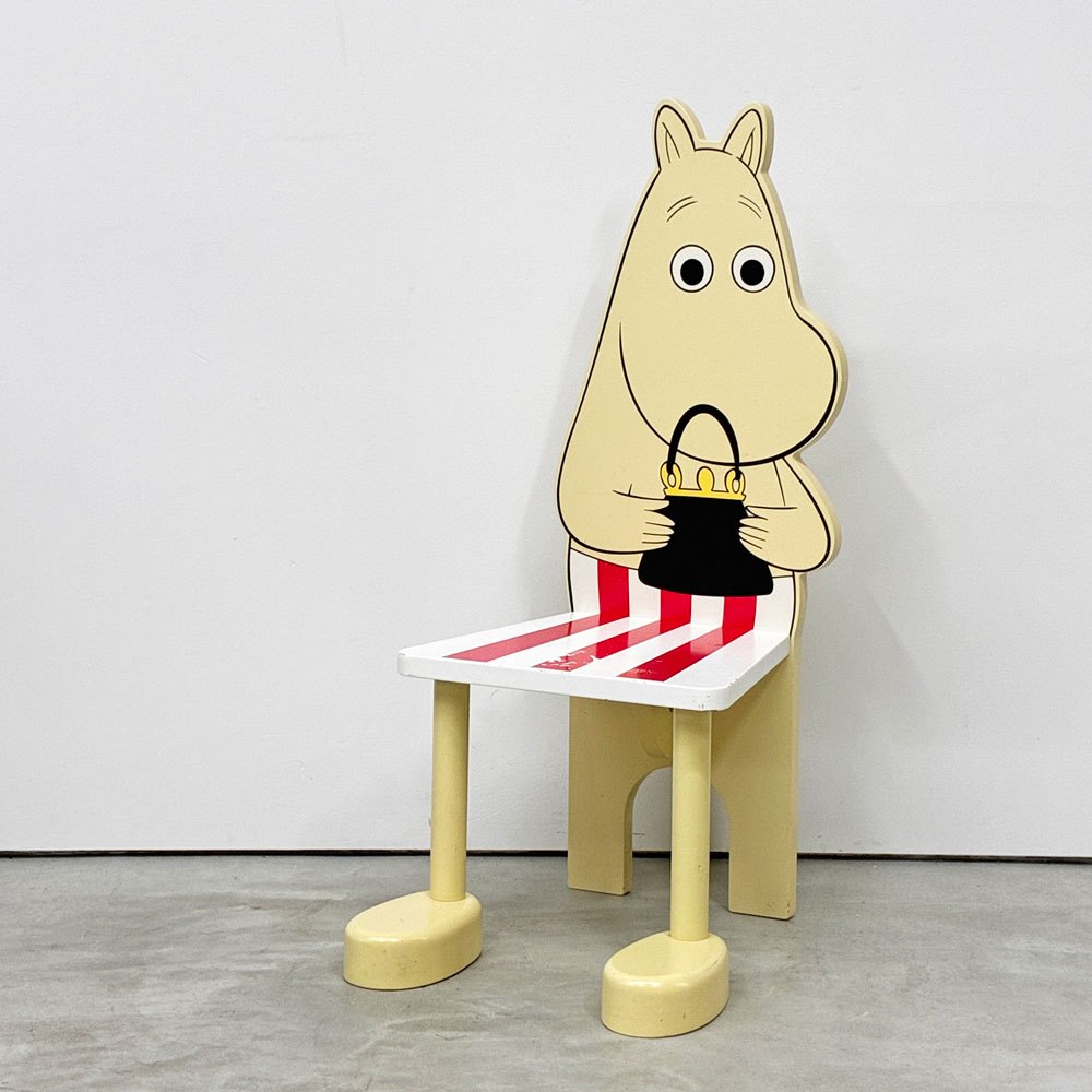 リトルファニチャー Little Furniture ムーミン Moomin ムーミンママ キッズチェア 子供用 キャラクターチェア スウェーデン SH25.5cm ◎
