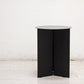 ヘイ HAY スリットテーブル ハイ SLIT TABLE HIGH Φ35cm H47cm サイドテーブル スチール ブラック 粉体塗装 ミニマル モダン デンマーク 北欧 ●