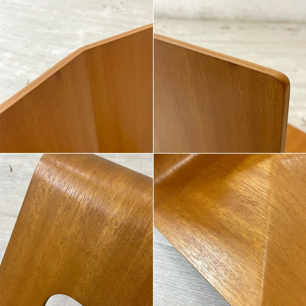 天童木工 TENDO 座椅子 T-5812MR-UB メランティ プライウッド スタッキング仕様 和モダン 定価￥27,500- C ●