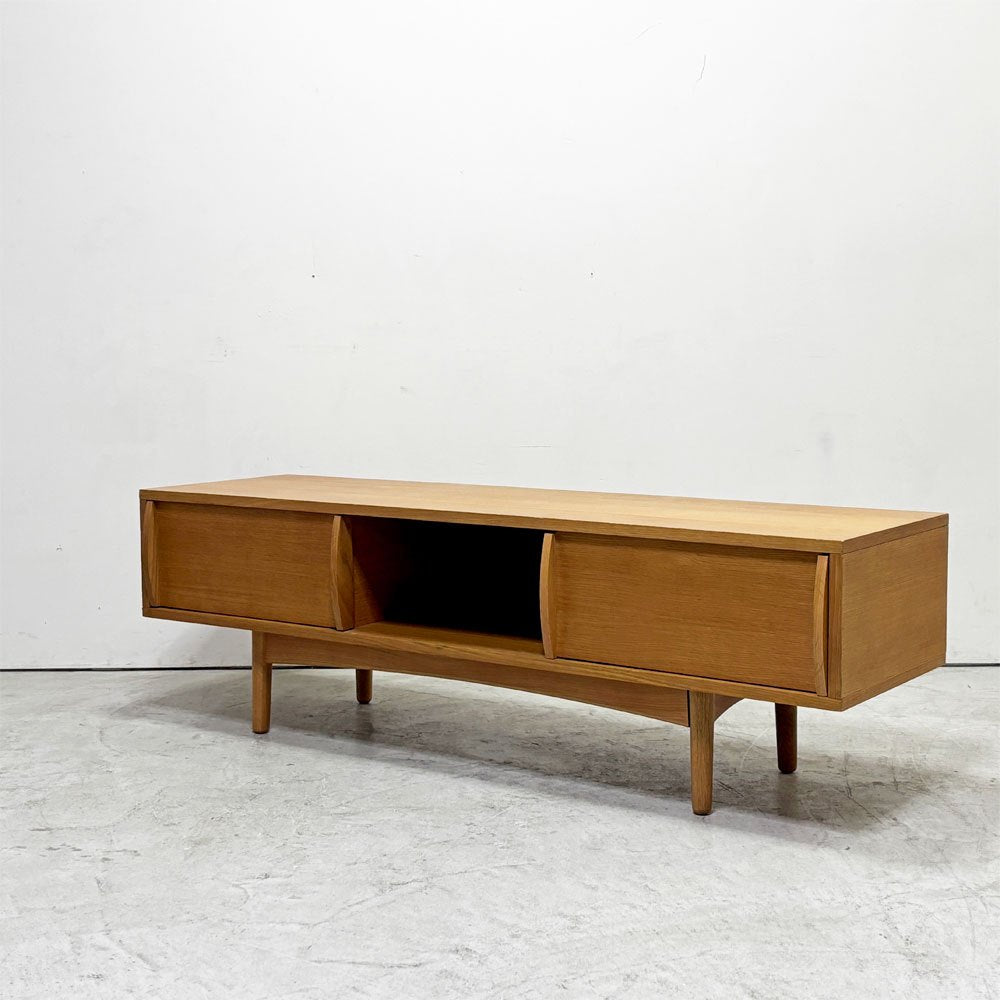 アボード abode AVボード テレビボード オーク材 スライド扉 W140cm 北欧スタイル ●