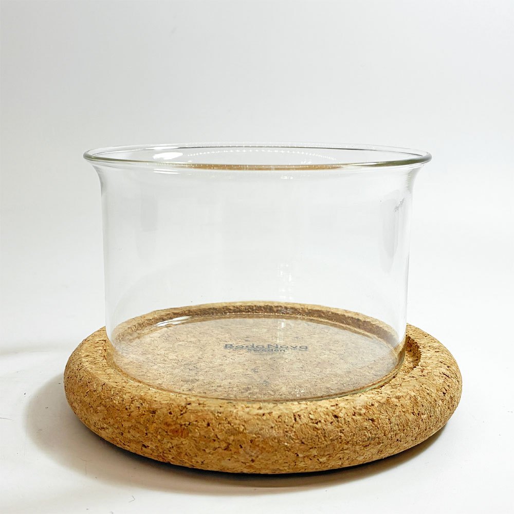 ボダノバ Boda Nova ガラスボウル ＋ コルクマット 耐熱ガラス シグネ・ペーション・メリン Signe Persson Melin 北欧食器 スウェーデン A ★