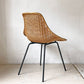 イデー IDEE バーバス チェア BARBAS CHAIR ダイニングチェア スチール脚 ラタン ナチュラル リゾートスタイル B ★