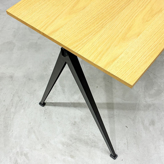 ヘイ HAY ピラミッドデスク PYRAMID DESK ワークデスク オーク材×スチール脚 コンパスレッグ W120cm 定価￥55,000- ◎