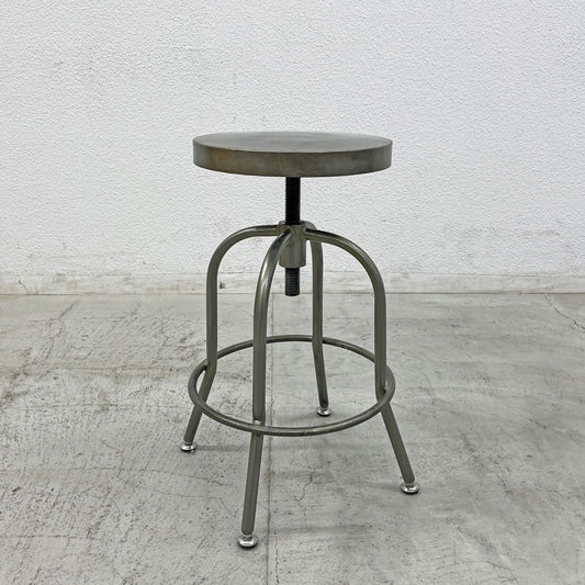 アデペシュ a.depeche インダストリアル スクリュー スツール industrial screw stool 昇降式 店舗什器 定価15,950円 A〓