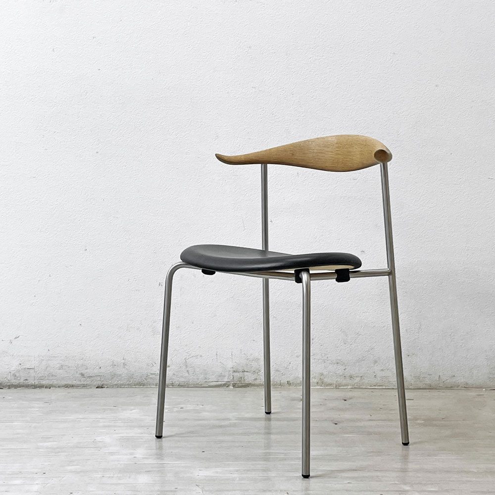 カールハンセン＆サン Carl Hansen & Son CH88P ダイニングチェア オーク材 本革 ハンス J. ウェグナー デンマーク 北欧家具 A ●