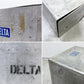 DELTA航空 ビンテージ ギャレーコンテナ ボックス Galley Box アルミ製 1ドア 6段 棚板付き 1960～70`s US Vintage C ●