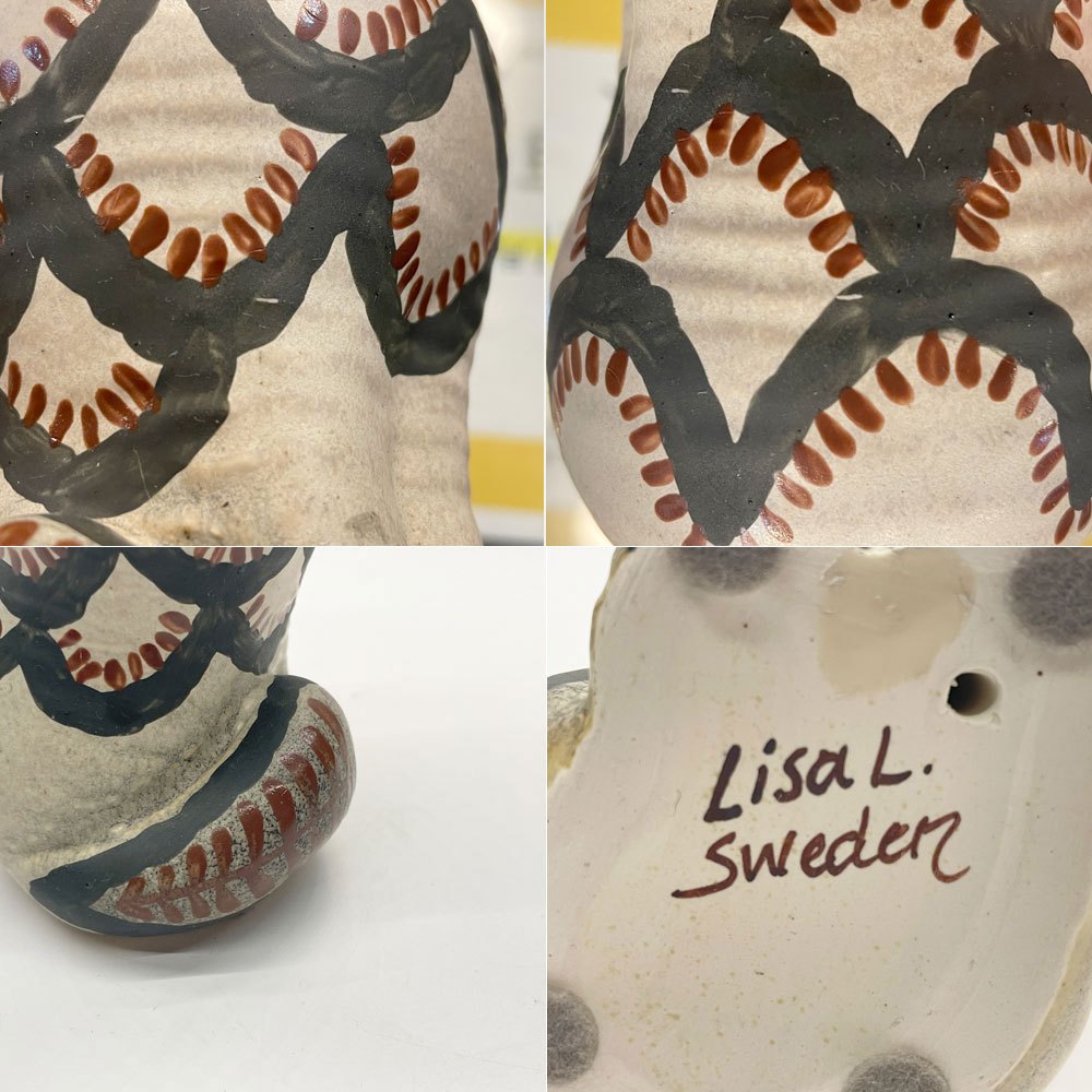リサラーソン Lisa Larson × ミナ ペルホネン mina perhonen 皆川明 猫のマヤ MAYA フィギュリン 2012年 伊勢丹新宿店 100体限定 ★