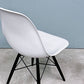 ハーマンミラー HermanMiller サイドシェルチェア ドゥエルレッグ ブラック×エボニー ポリプロピレン製 イームズ ミッドセンチュリー ◎