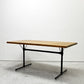クラッシュゲート CRASH GATE ノットアンティークス Knot antiques サング SANG LDテーブル W140cm オーク材 アジャスター付 インダストリアルデザイン ●