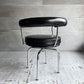 カッシーナ Cassina フォートゥイユ トゥルナン スウィベルチェア 7 FAUTEUIL TOURNANT LC7 レザー 本革 ブラック シャルロット・ペリアン イ・マエストリ・コレクション MoMA ♪
