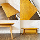 パシフィックファニチャーサービス P.F.S. デペンデントハウス ティーテーブル DH TEA TABLE ローテーブル Sサイズ W102cm ナラ材 ライトブラウン 定価￥52,800- ◎
