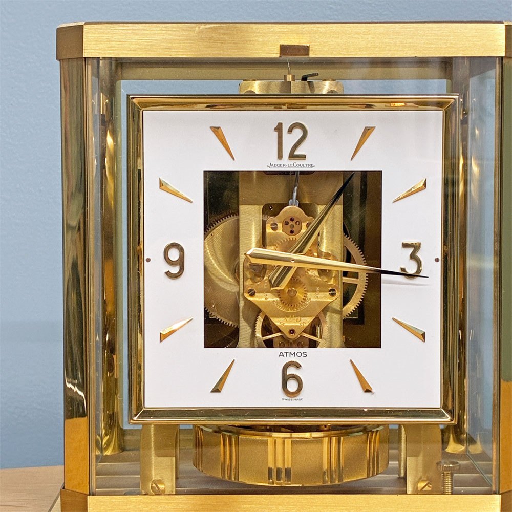 ジャガー ルクルト JAEGER LECOULTRE アトモス ATMOS 5903 空気時計 置時計 永久時計 ジャンク品 ◎