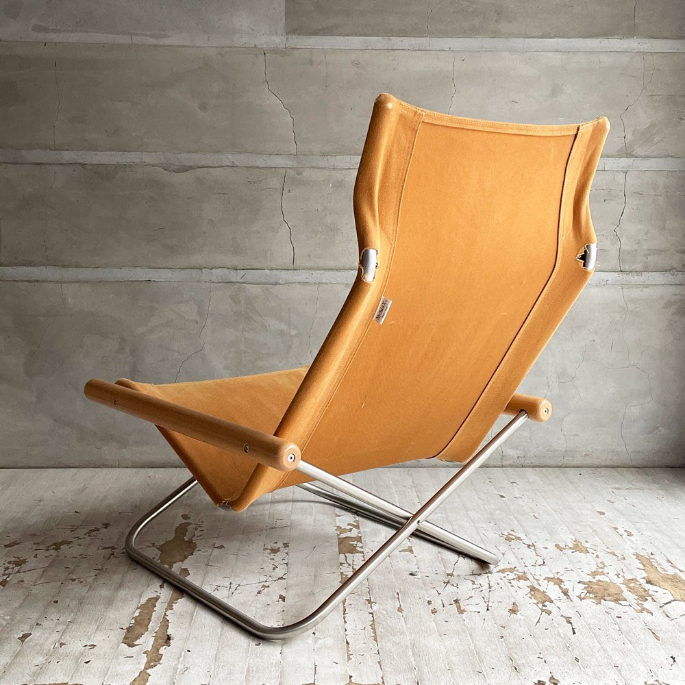 藤栄 FUJIEI ニーチェア エックス Ny chair X rocking フォールディングチェア ロッキング ナチュラル 新居猛 MoMA ♪