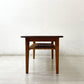 アンドレアスタック Andreas Tuck AT10 チーク材×オーク材 コーヒーテーブル ローテーブル ハンス J.ウェグナー Hans J. Wegner デンマークビンテージ 北欧 ●