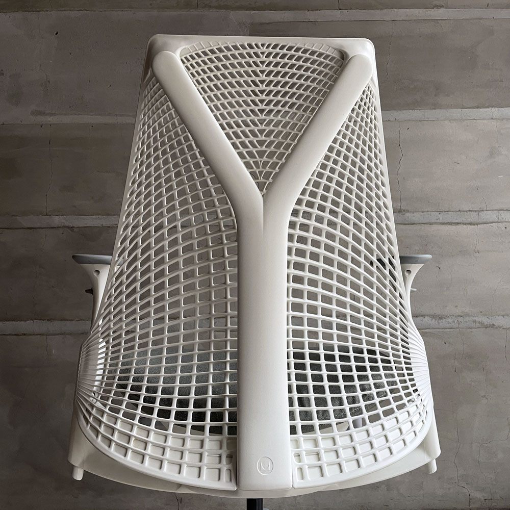 ハーマンミラー HermanMiller セイルチェア SAYL Chair デスクチェア オフィスチェア アジャスタブルアーム ホワイト イヴ・ベアール 2025年製 ♪