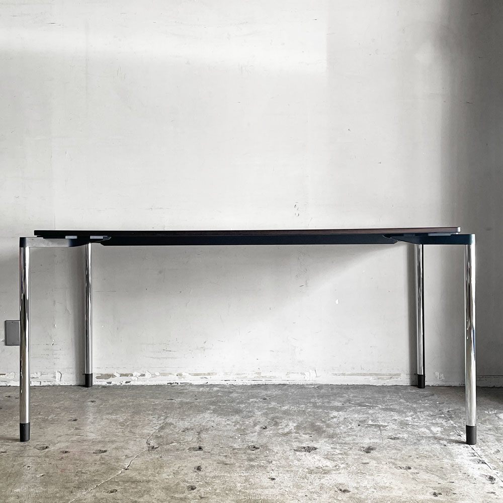 ヴィトラ vitra マップテーブル Map Table ワーキングテーブル ブラック w150cm エドワード・バーバー & ジェイ・オズガビー モダンデザイン ■