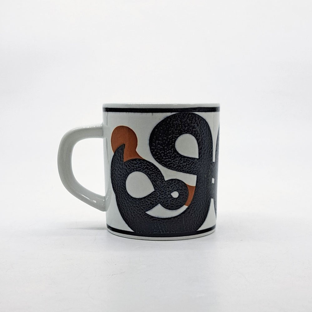 ロイヤルコペンハーゲン ROYAL COPENHAGEN イヤーマグ year mug アニュアルマグ Sサイズ 1980年 北欧ビンテージ デンマーク ●