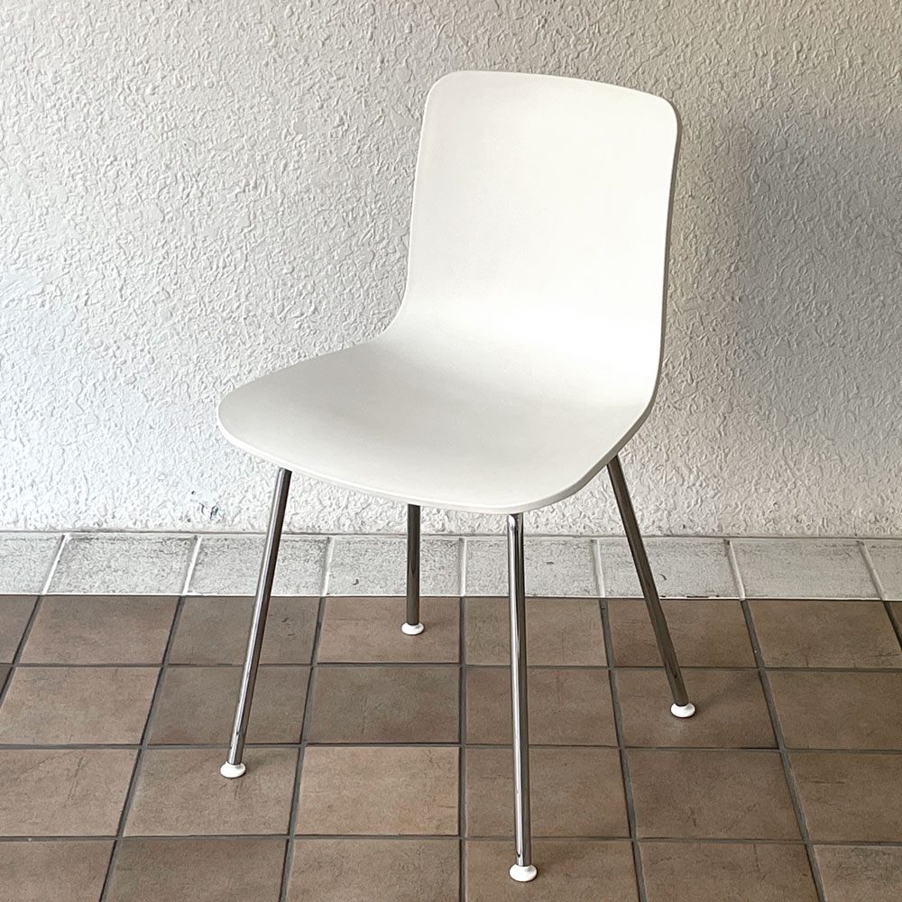 ヴィトラ vitra ハル チューブ HAL Tube サイドチェア ダイニングチェア ホワイト アンスタッカブル スタッキング不可 ジャスパー・モリソン B ◇
