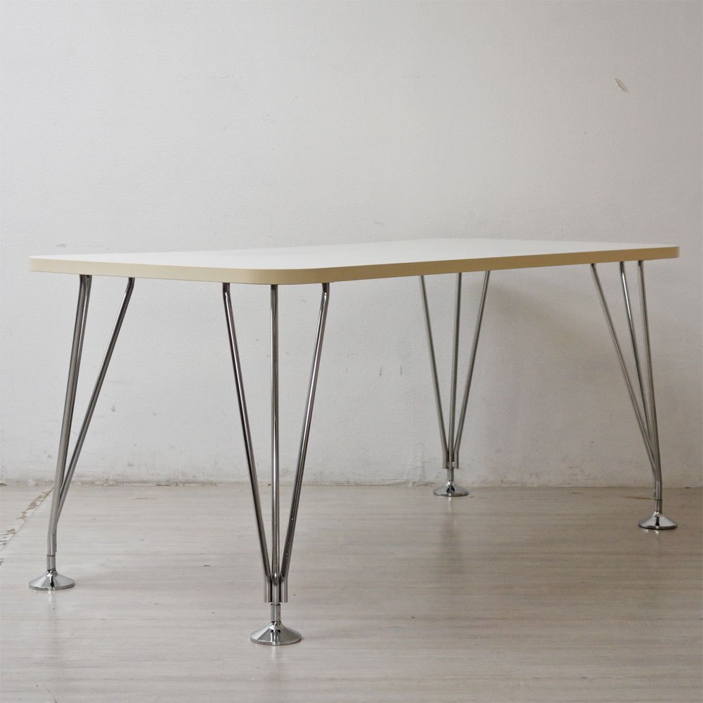 カルテル Kartell マックス MAX 160 ホワイト ミーティングテーブル フェルーチョ・ラヴィアーニ Ferruccio Laviani デザイン ●