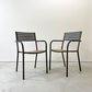 エミュー emu セーニョチェア SEGNOCHAIR ガーデンチェア アーム スタッキング イタリア ニ脚セット B ●