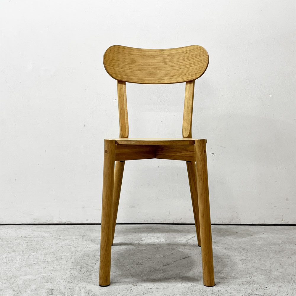カリモクニュースタンダード KARIMOKU NEW STANDARD キャストールチェア CASTOR CHAIR ピュアオーク PURE OAK スタッキング 国産オーク無垢材 ビッグゲーム BIG-GAME 定価￥47,300- ●