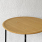 エンゲルブレヒト Engelbrechts ケヴィ KEVI 2010 ダイニングテーブル オーク材 プライウッド カフェテーブル 70cm 3本脚 ヨルゲン・ラスムッセン デンマーク 未使用品 ◇