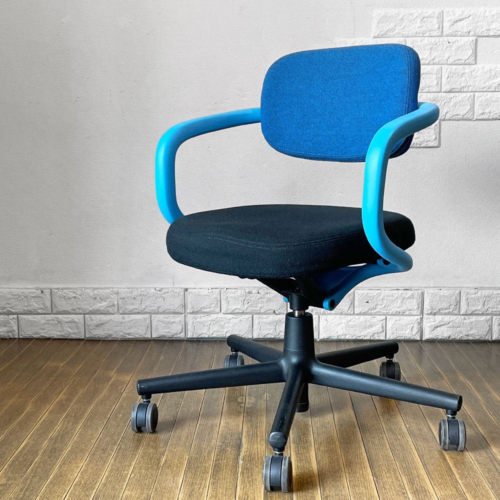 ヴィトラ Vitra オールスター Allstar オフィスチェア デスクチェア ブルー×ブラック コンスタンチン・グルチッチ 定価￥163,900- ◎