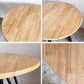 かなでもの KANADEMONO ザ・カフェテーブル THE CAFE TABLE ラバーウッド ラウンド Φ90cm スチール ナチュラル × ブラック ■