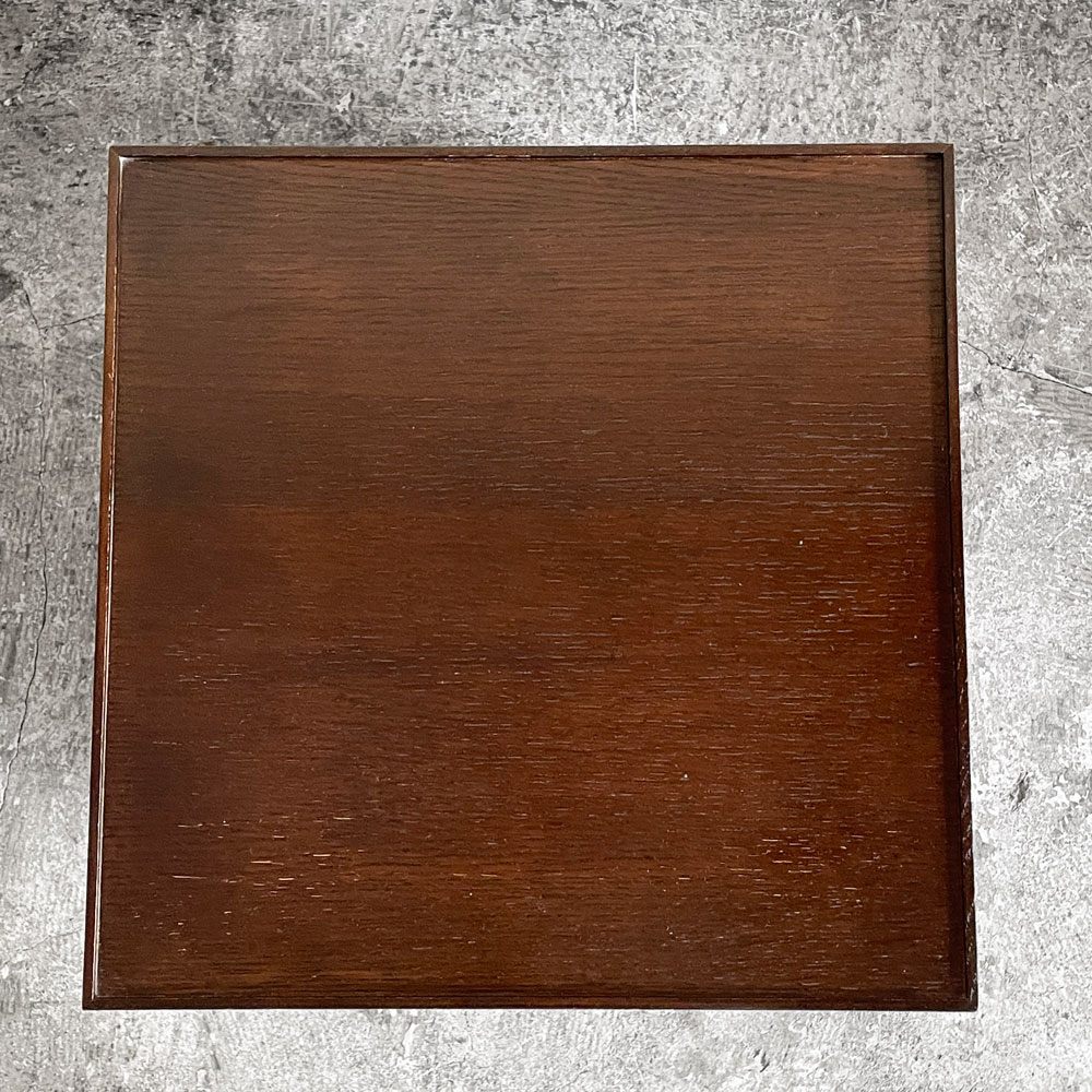 エーフラット a.flat サイドテーブル Side table v01 ナイトキャビネット サイドキャビネット アッシュ材 ブラウン H48cm 定価￥28,050- ■