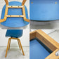 ヘイ HAY アバウト ア チェア ABOUT A CHAIR AAC22 アームチェア ダイニングチェア アズールブルー 木製脚 ヒー・ウェリング 北欧モダン デンマーク 定価￥59,400- ●