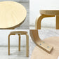 アルテック Artek スツール60 Stool60 ヴィッリ villi 90周年記念 フォルマファンタズマ バーチ材 ナチュラルラッカー 3本脚 アルヴァ・アアルト フィンランド 北欧家具 ●