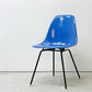 ハーマンミラー Herman Miller サイドシェルチェア セカンド 2nd FRP ウルトラマリンブルー Hベース イームズ ビンテージ ●