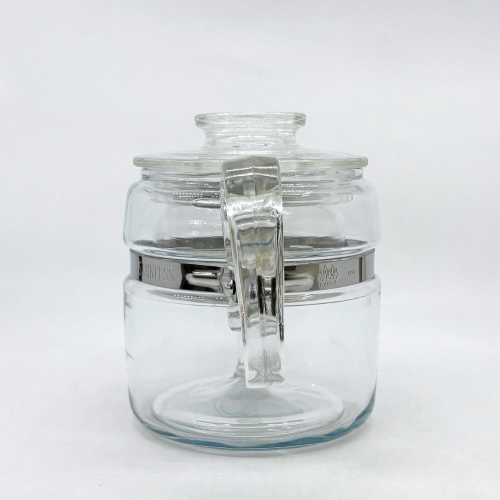 オールドパイレックス OLD PYREX コーニング社 Corning フレームウェア FLAMEWARE 7754 パーコレーター PERCOLATOR 4cup コーヒーポット ガラス 1950年～1960年代 ●