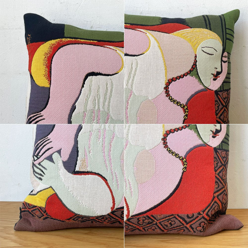 ジュール・パンス JULES PANSU クッション Pablo Picasso パブロ ピカソ 45cm ピカソ ラ レーヴ コンランショップ THE CONRAN SHOP 取扱 定価￥19.800- ★