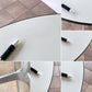 ファニチャーハンター Furniture Hunter T3 DEAN ラウンドテーブル Φ70cm メラミン天板 クロームレッグ モダンスタイル ◇