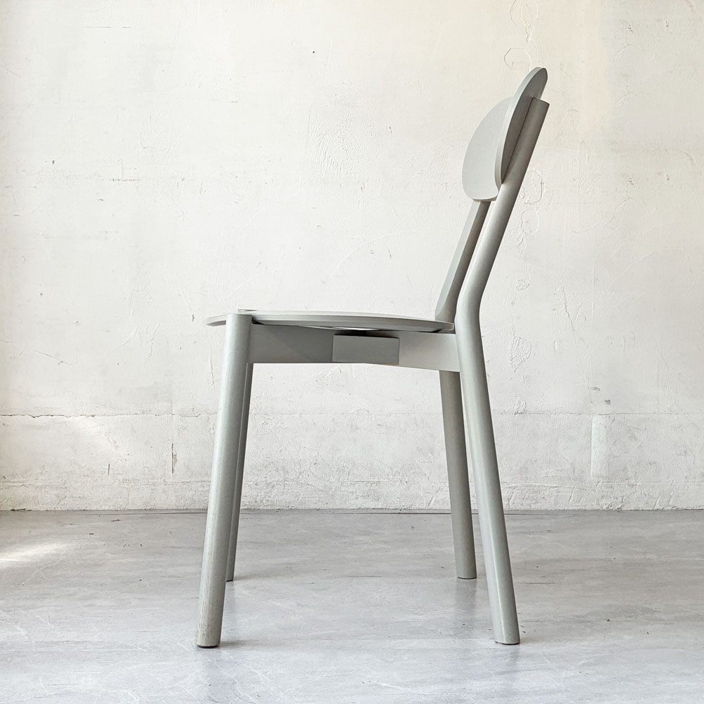 カリモクニュースタンダード KARIMOKU NEW STANDARD キャストールチェア CASTOR CHAIR スタッキング BIG-GAME グレイングレー 定価￥47.300- ★