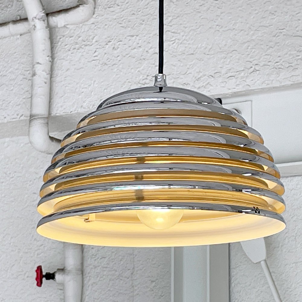ヤマギワ yamagiwa サツールノ SATURNO ペンダントライト 70～80’s ビンテージ Vintage ドイツiFデザイン賞受賞作品 スペースエイジ 本澤和雄 ◇
