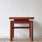 竹中家具 takenaka FURNITURE チーク材 サイドテーブル マガジンラック付 ジャパニーズモダン ミッドセンチュリー 横浜元町 ◇