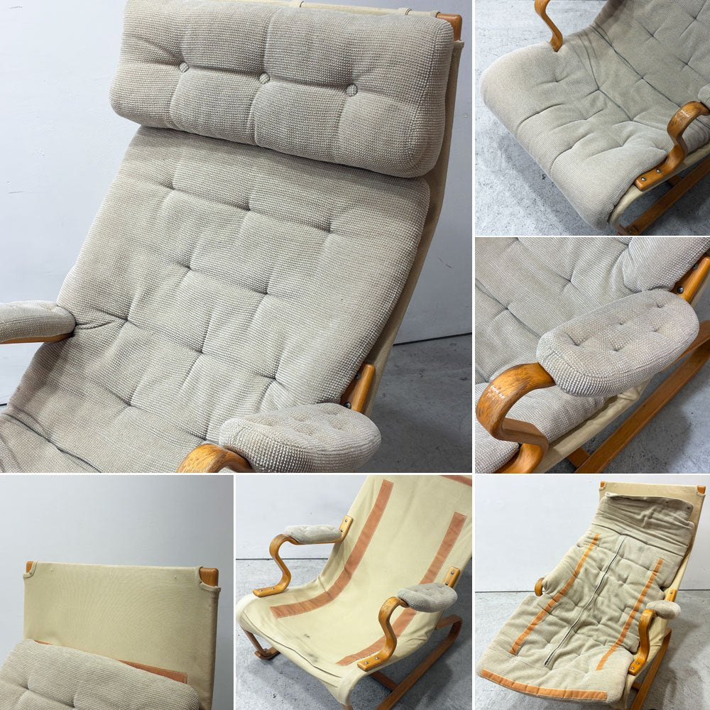 天童木工 Tendo M-0562WB-NT & M-0563WB-NT マットソンハイバックチェア & オットマンセット ラウンジ ホワイトビーチ材 安楽椅子 参考定価約￥455,900- ●